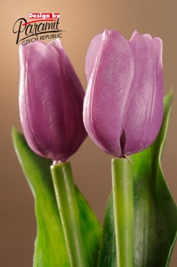 Tulipán sv. fialový 40 cm F244-L2